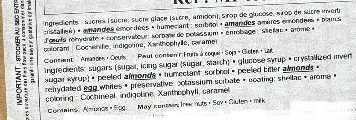 Fruits en Pâte d'Amandes  2,5 kg