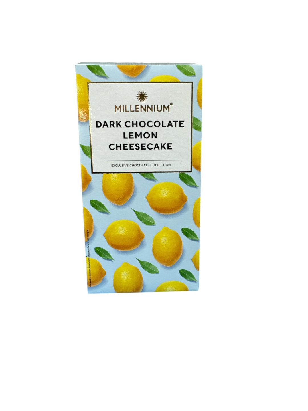 Millennium Dark Chocolate and Lemon Cheesecake 100g