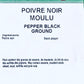 Ground black pepper 40g