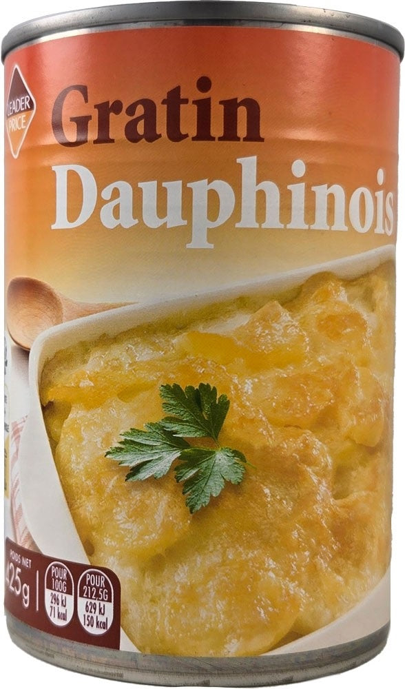 Gratin dauphinois 425g