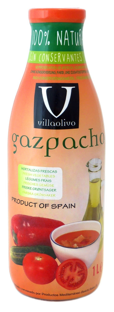 VILLAOLIVO TRADITIONAL GAZPACHO SOUP 1L