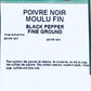 Fine ground black pepper 40g