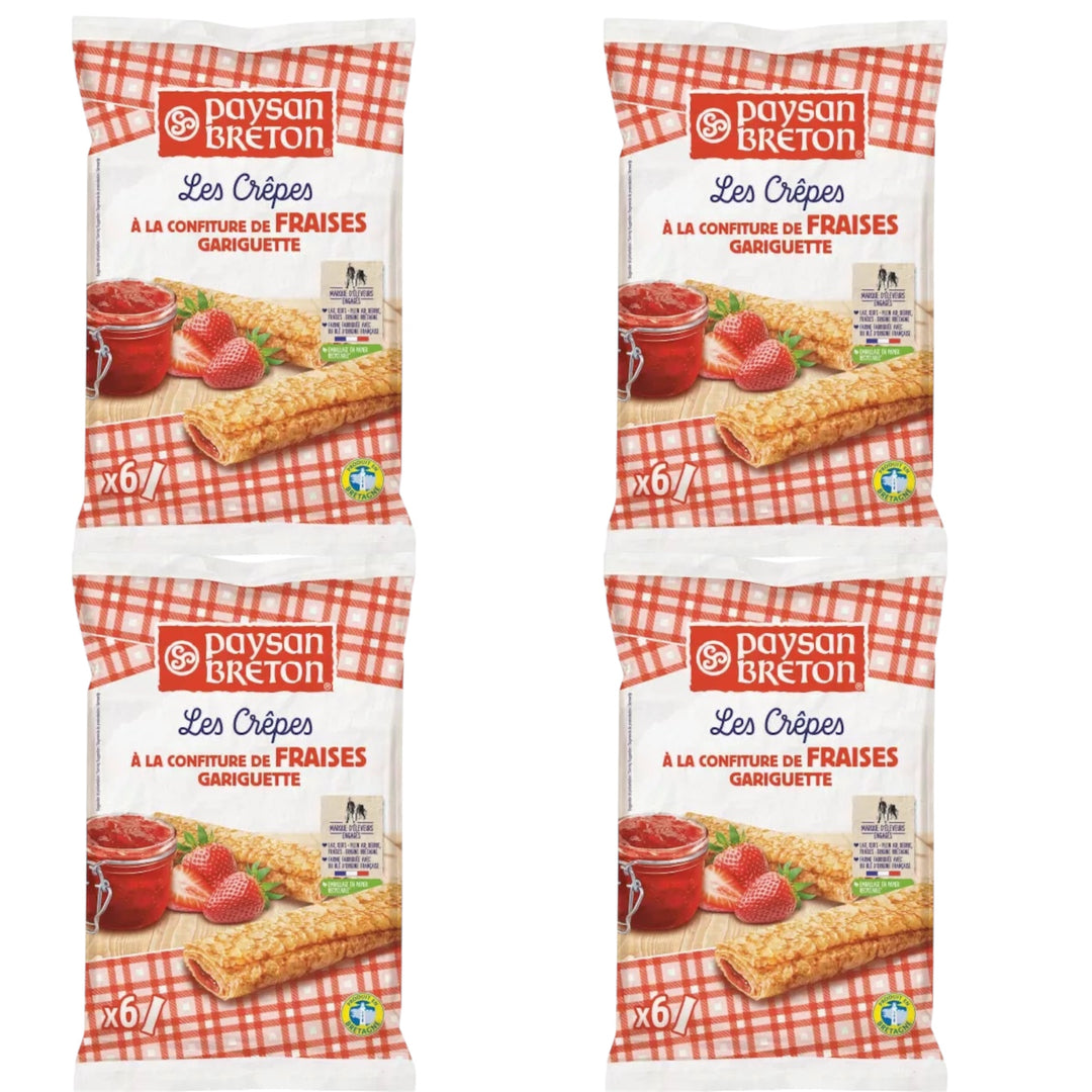 Gariguette Strawberry Jam Pancakes 4 x 180g = 720g