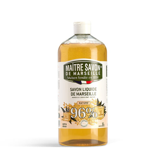 Savon liquide de Marseille nature 1L