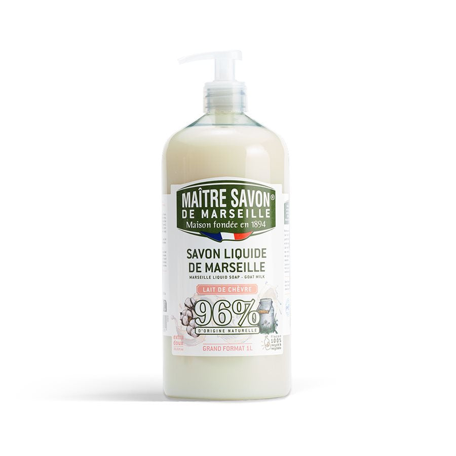 Liquid Marseille soap GOAT'S MILK 1L