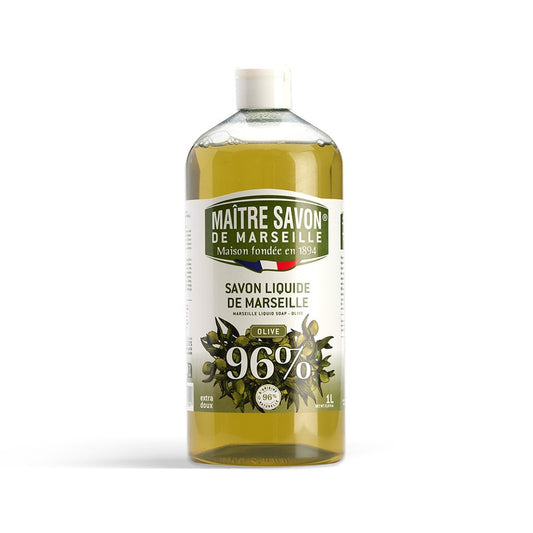 Savon liquide de Marseille olive 1L