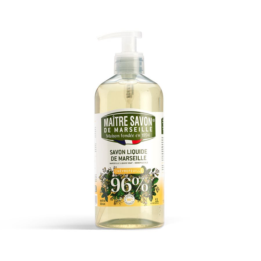 Marseille liquid soap honeysuckle 1L