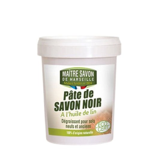 PÂTE DE SAVON NOIR A HUILE DE LIN 1KG