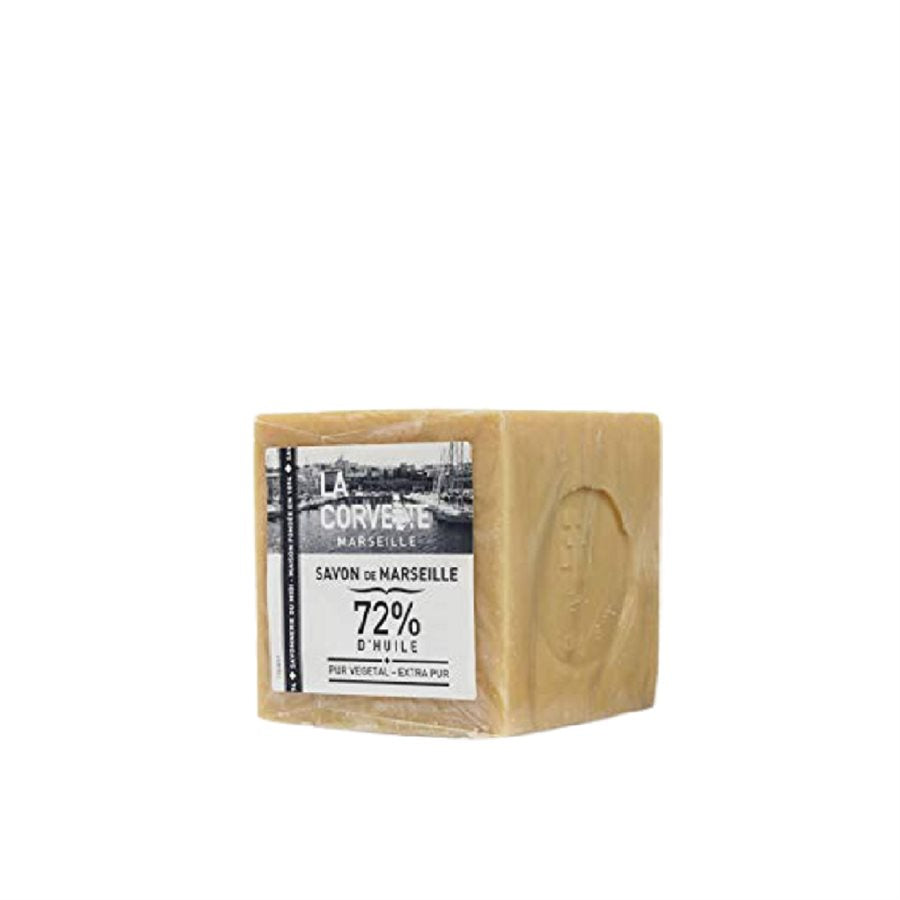 CUBE OF AUTHENTIC MARSEILLE SOAP EXTRA PURE FILM 500g