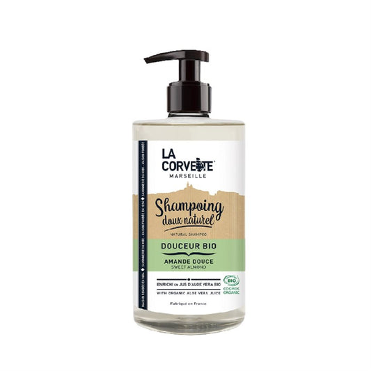 ORGANIC SWEET ALMOND SHAMPOO 500ML