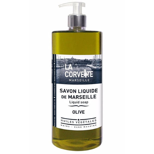 SAVON MAINS POMPE OLIVE 1L