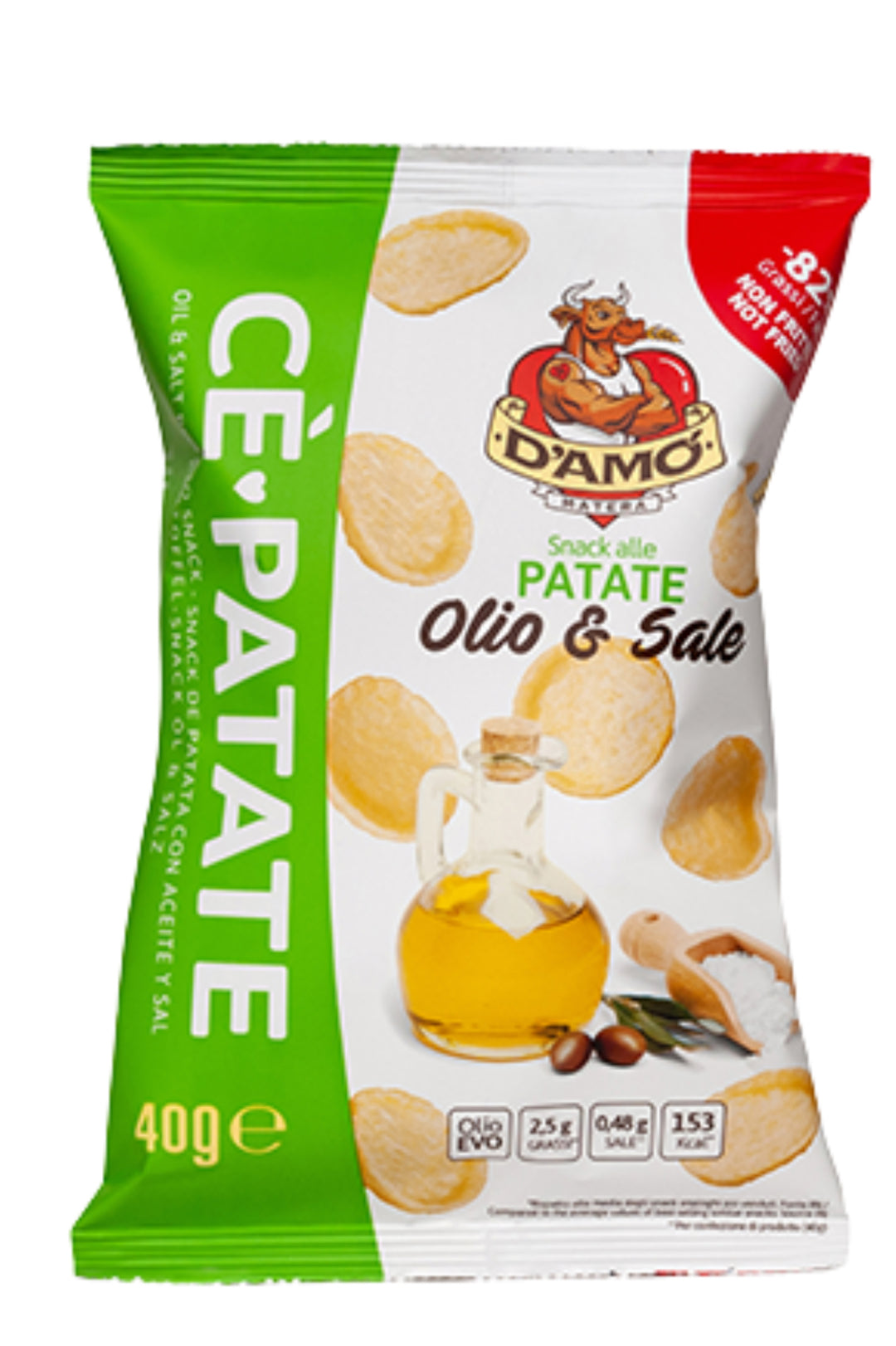 Olio & Sale Chips 40g