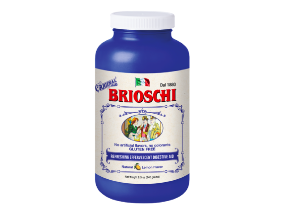 Brioschi Effervescent Antacid Lemon Flavor 240g