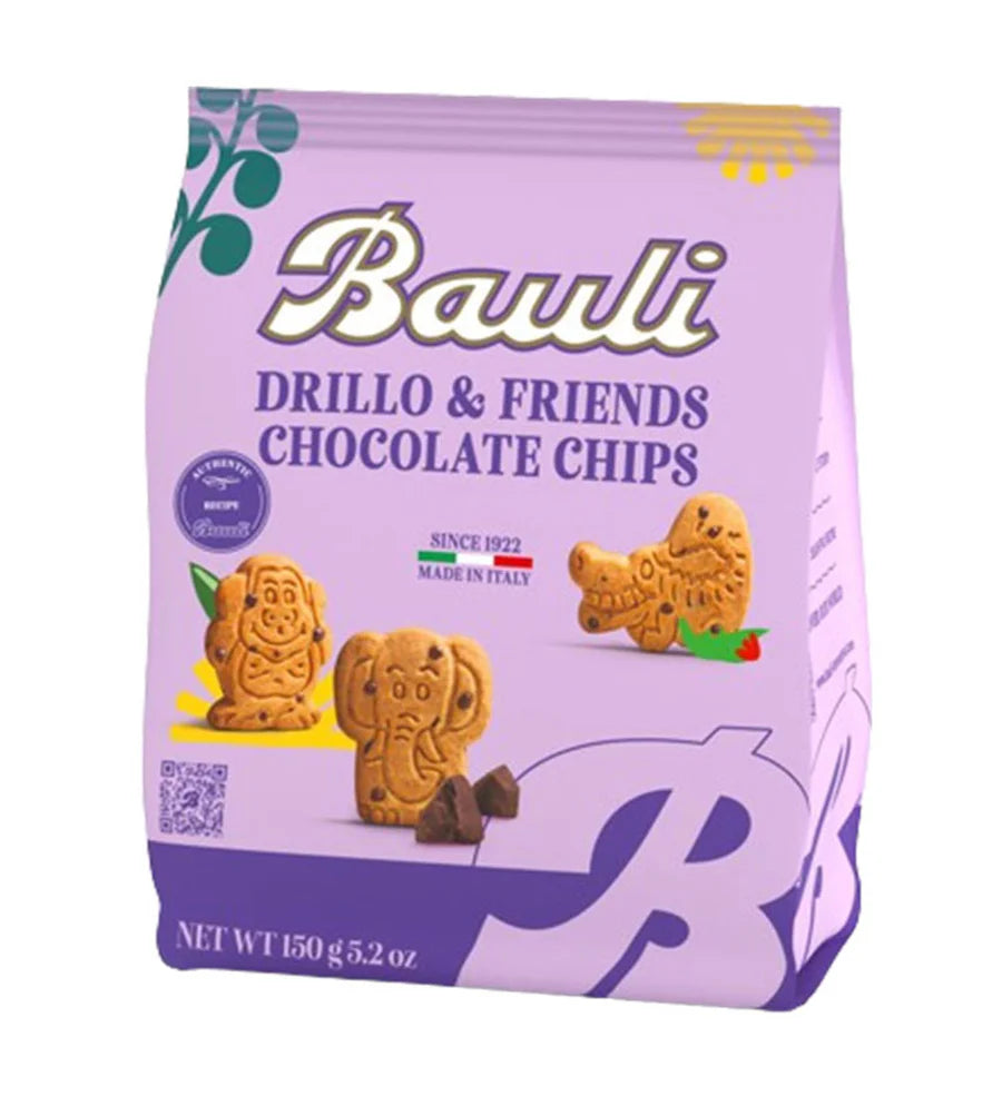 FROLLINI / DRILLO &amp; FRIENDS CHOCOLATE CHIPS 150g