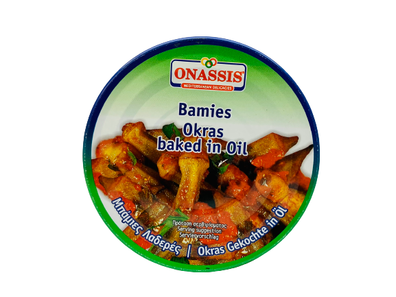 Okra bamies cooked in oil 280g