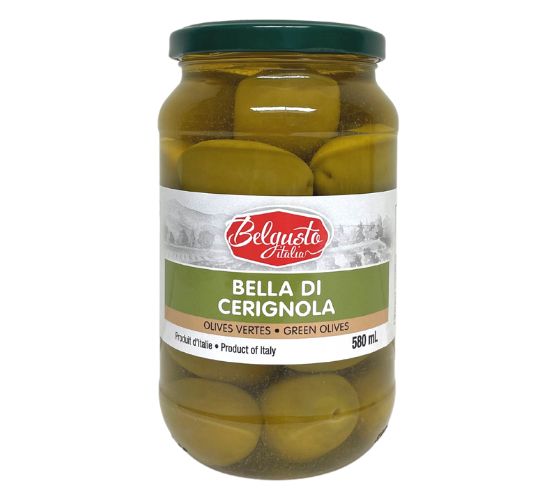 Bella di Cerignola green olives 580ml