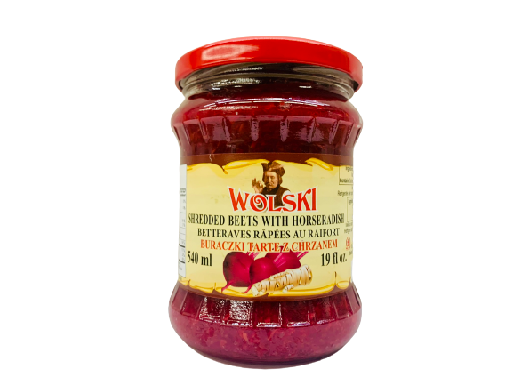 Grated beets with horseradish 540ml