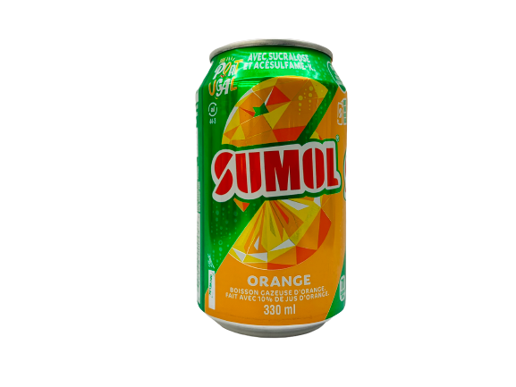 Sparkling orange beverage 330ml