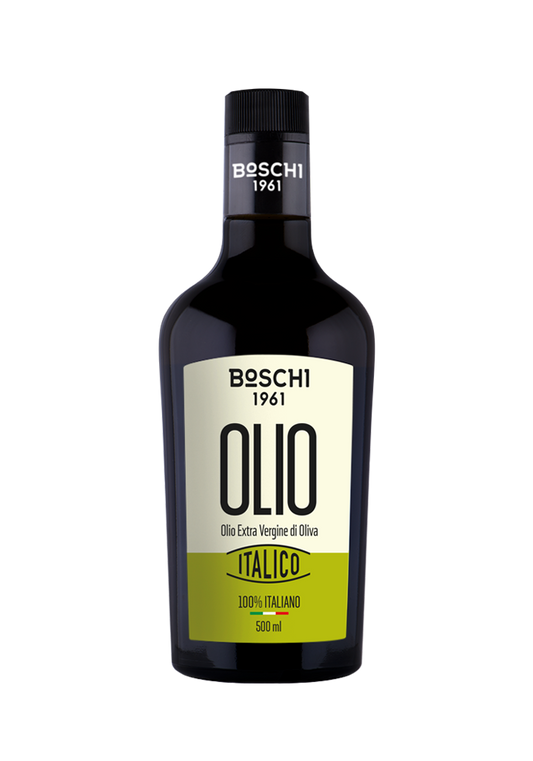 Huile d’olive extra vierge Italico 100 % italienne 500 ml de Boschi