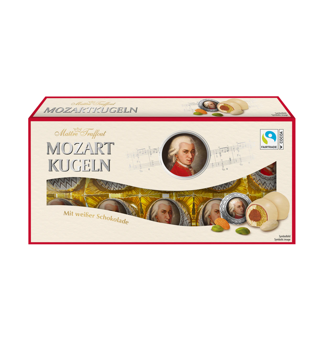 White Chocolate Mozart Balls 200g – Master Truffout