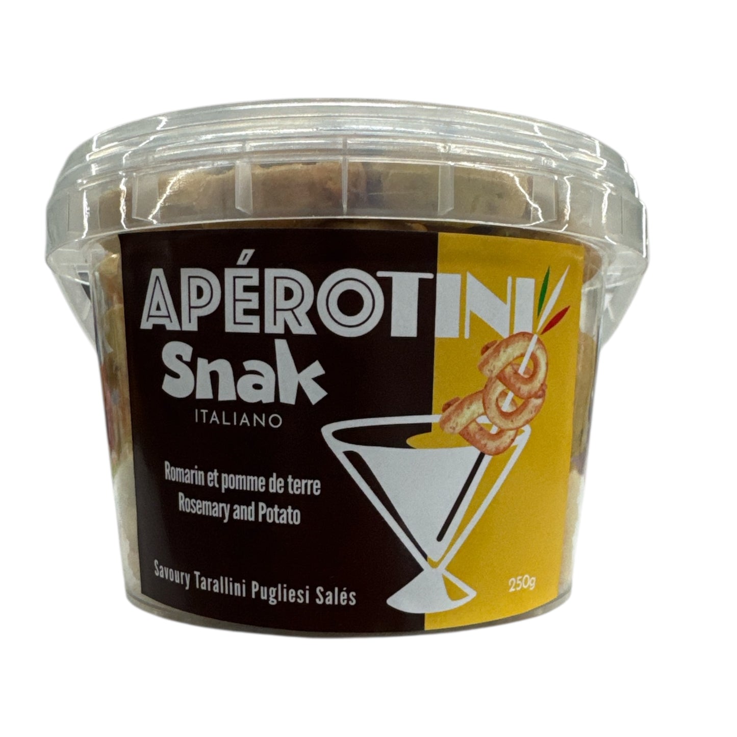 Tarallini Pugliesi Sales Romarin et pomme de Terre 250g