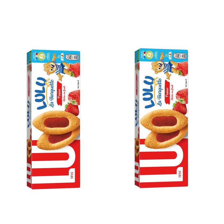 COOKIES LU SPONGECAKE STRAWBERRY 120G