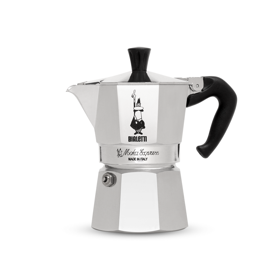 Moka Express 3-cup coffee maker