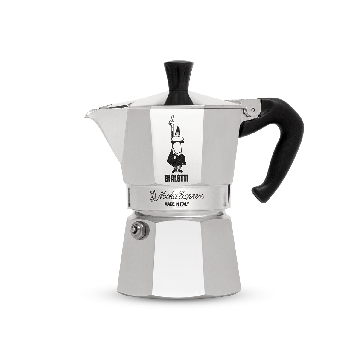 Moka Express 3-cup coffee maker