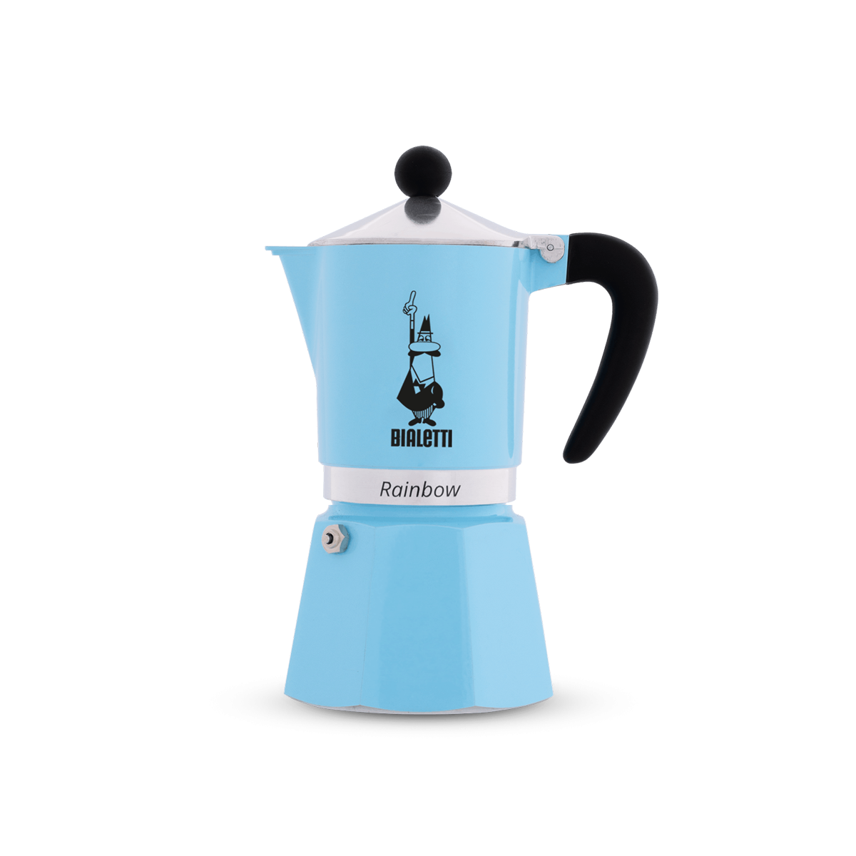 Rainbow Azzurra 3 cup coffee maker