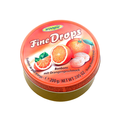 Fine Drops Orange Candies 200g