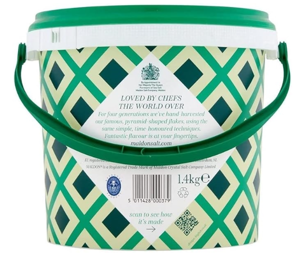 Sea Salt Flakes Bucket 1.4 kg