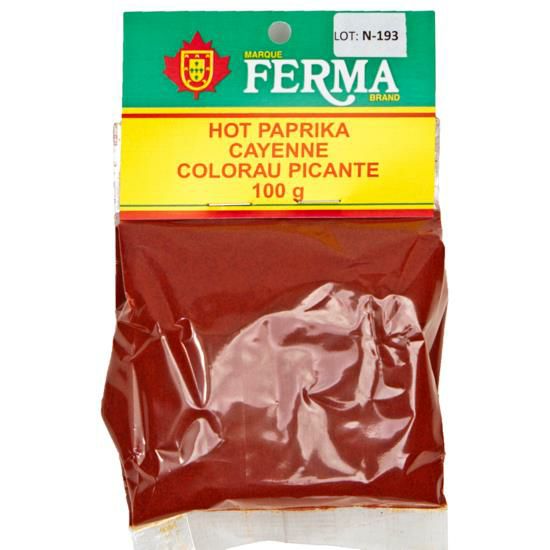 Hot Paprika Cayenne 100g