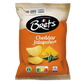 Bret's Wavy Cheddar Jalapeño Crisps 125g – Authentic French Crisps with a Cheesy and Spicy Flavor