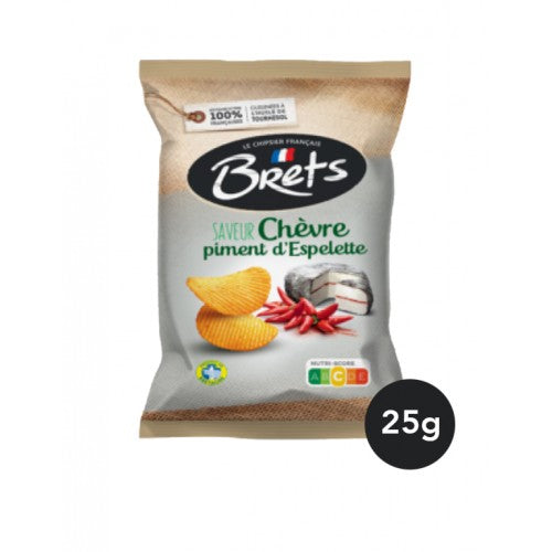 Espelette goat cheese chips 25g