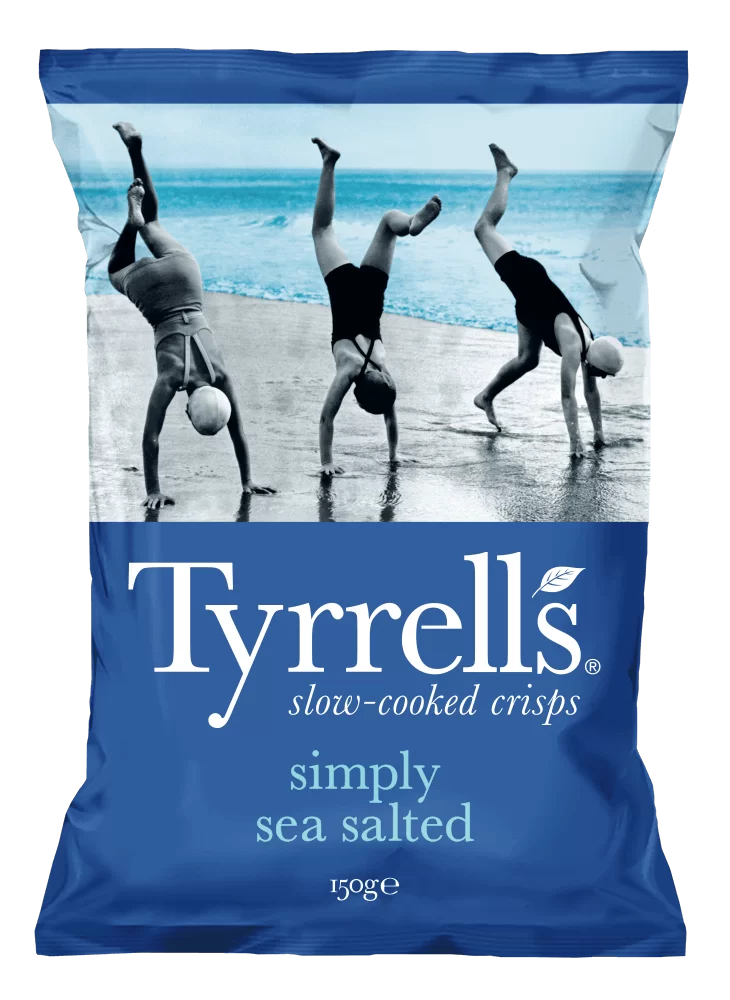 Chips saupoudrées de sel marin 150g