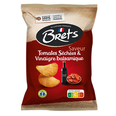 Dried tomato &amp; balsamic vinegar chips 125g