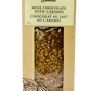 Milk chocolate with caramel 100g
