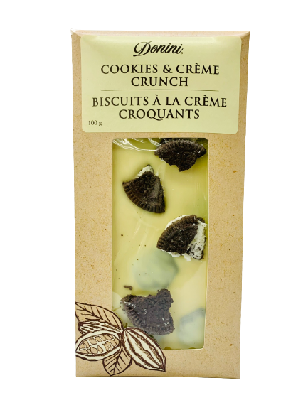 Chocolat biscuits à la crème croquants 100g