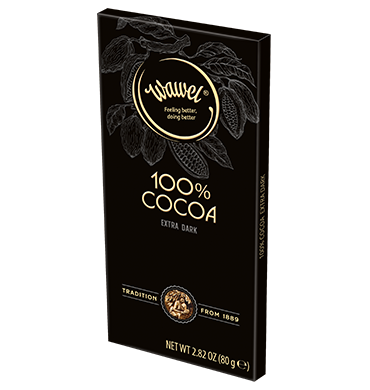 Dark chocolate 100% cocoa 80g