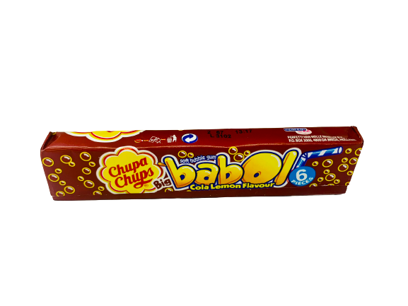 Chupa Chups Big Babol Gum Cola Lemon 27.6g