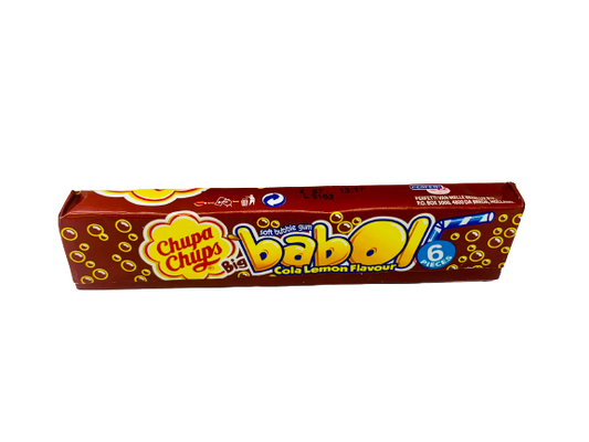 Chupa Chups Big Babol Gum Cola Lemon 27.6g