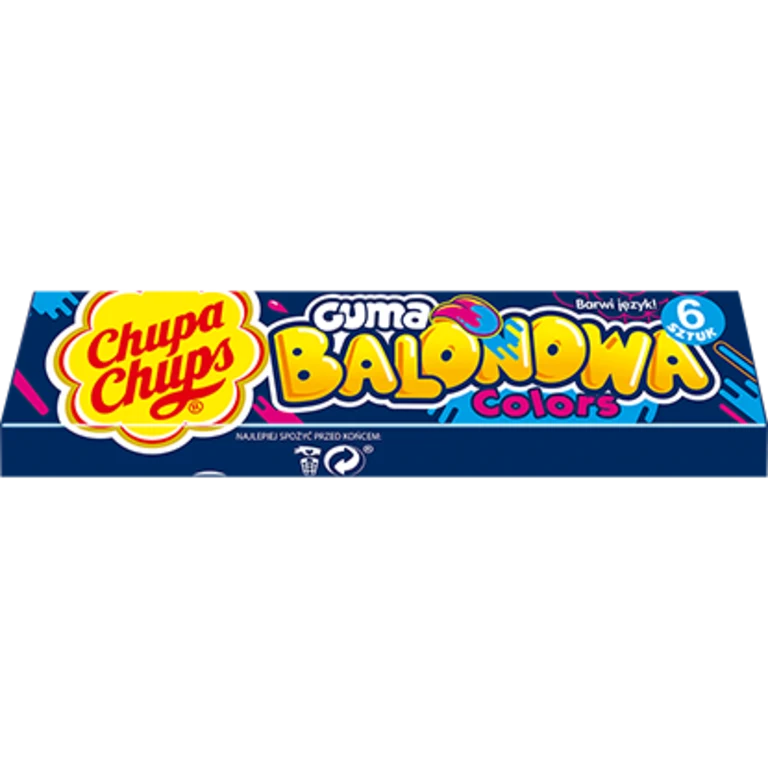 Chupa Chups Big Babol Gum Tongue Painter 27.6g