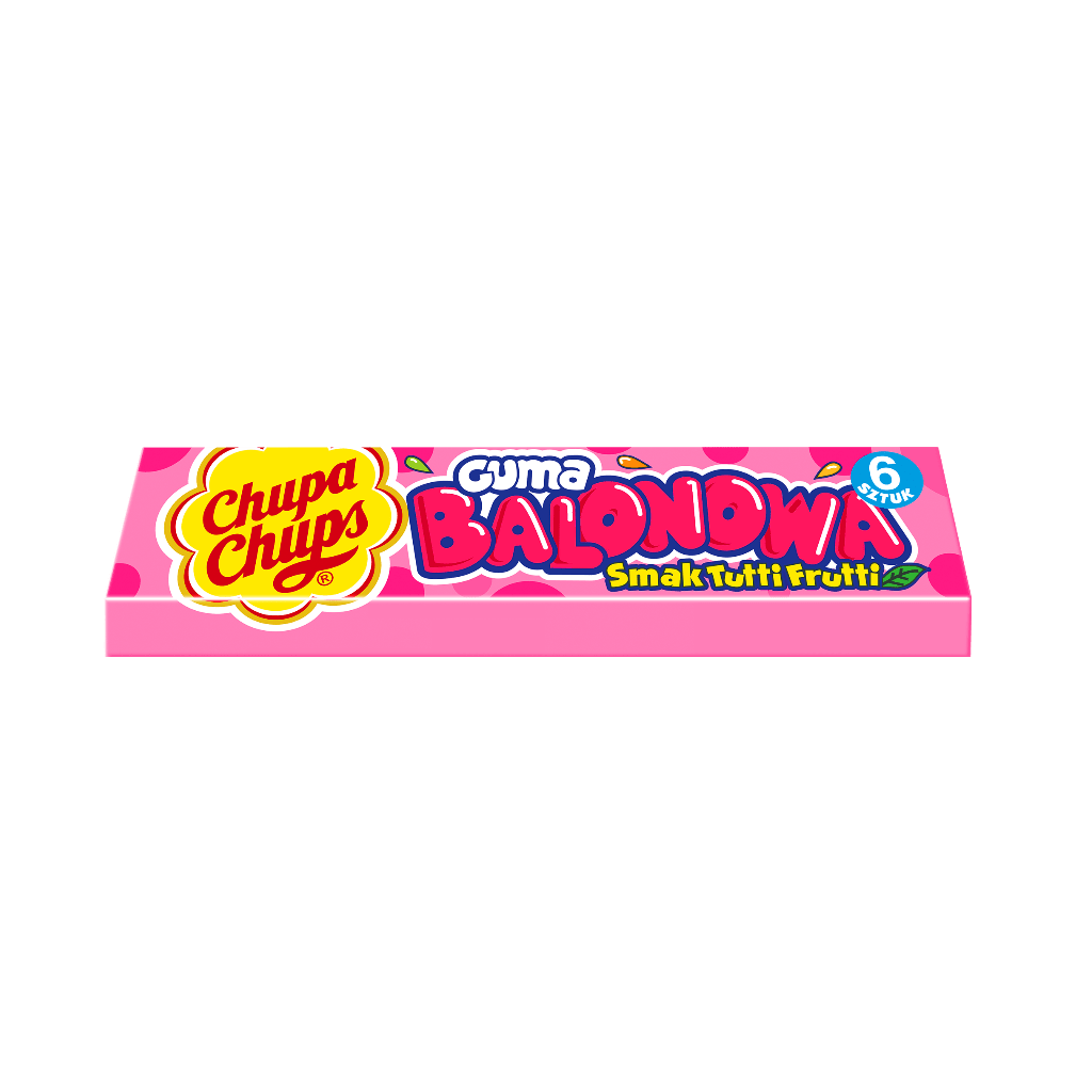 Chupa Chups Big Babol Gum Tutti Frutti 27.6g