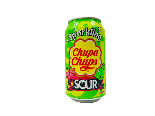 Chupa Chups Sparkling Green Apple Flavor 345ml