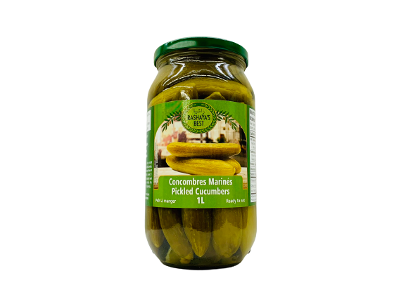 Pickled cucumbers 1L