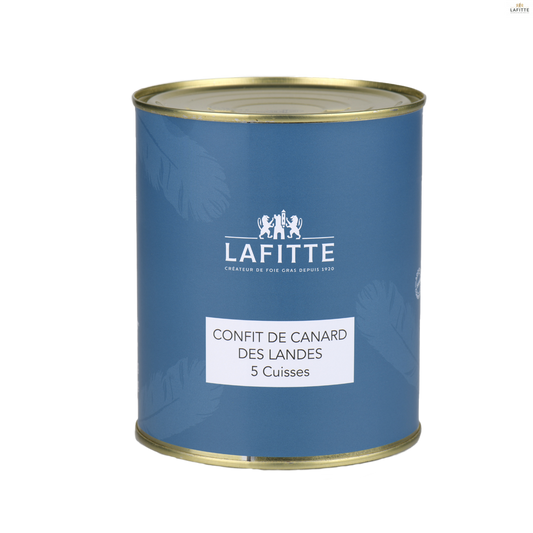 Confit de cuisses de canard 5 cuisses 1.6kg