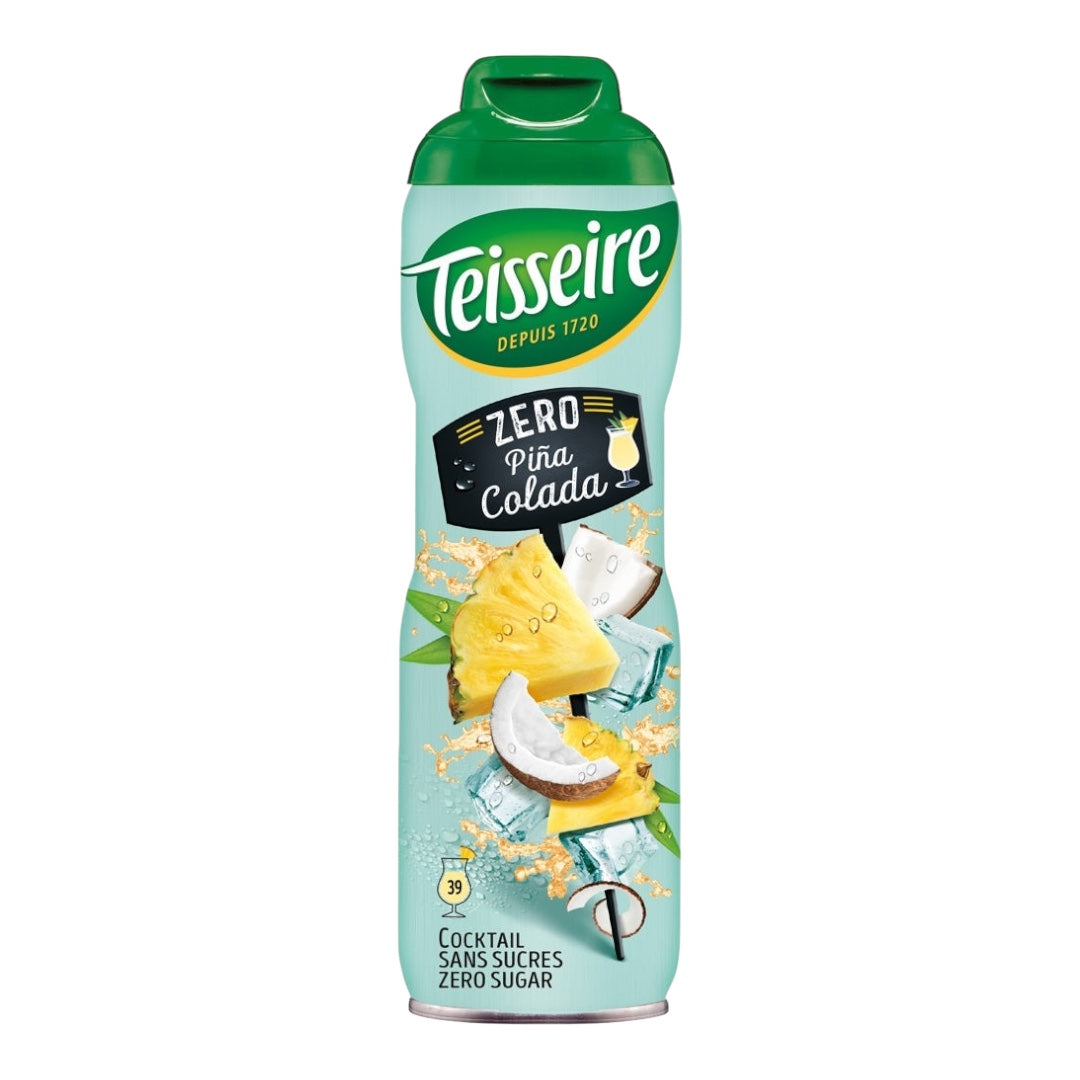 TEISSEIRE SYRUP 0% Sugar Free PINA COLADA COCKTAIL 600ML