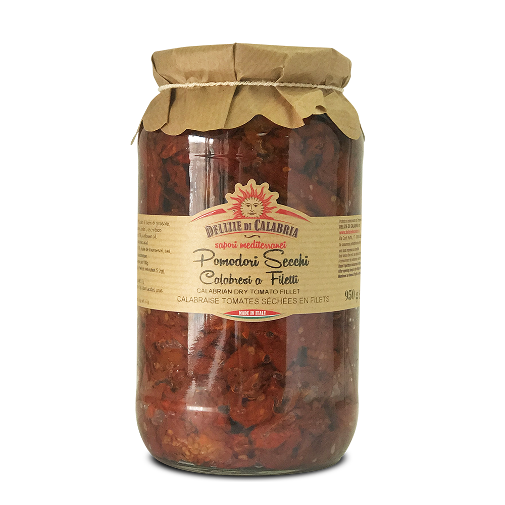 Sun-dried Calabrian tomatoes in oil 950g