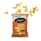 Bret's Wavy Cheddar Jalapeño Crisps 125g – Authentic French Crisps with a Cheesy and Spicy Flavor