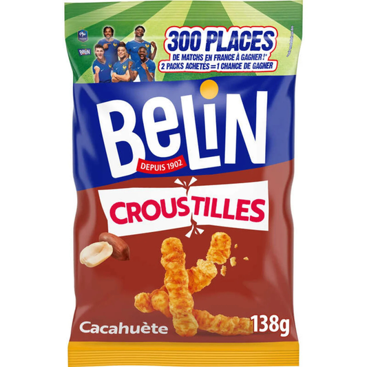 Croustilles Belin Cacahuètes Format Familial 138g – Le Croquant Apéro Français
